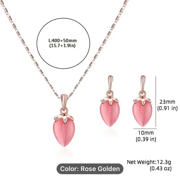 Valentine necklace set - Picture 3 of 3